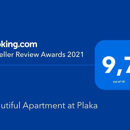 Beautiful Apartment At Plaka Atenas Exterior foto